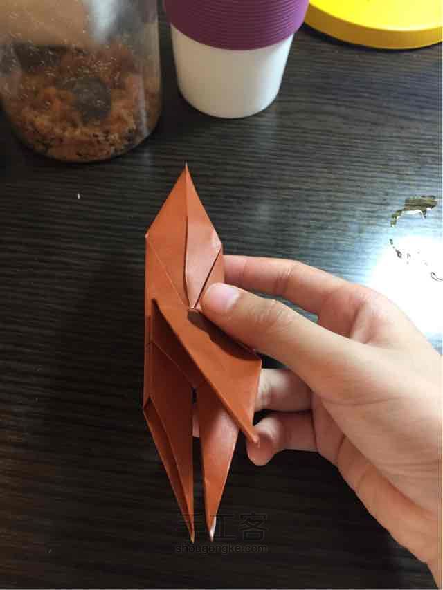 【小蝎折纸篇】二：千纸鹤 第16步