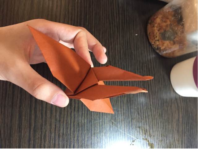 【小蝎折纸篇】二：千纸鹤 第20步