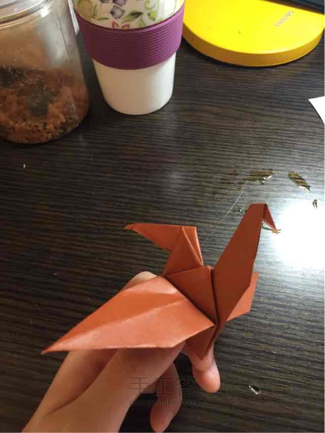 【小蝎折纸篇】二：千纸鹤 第22步