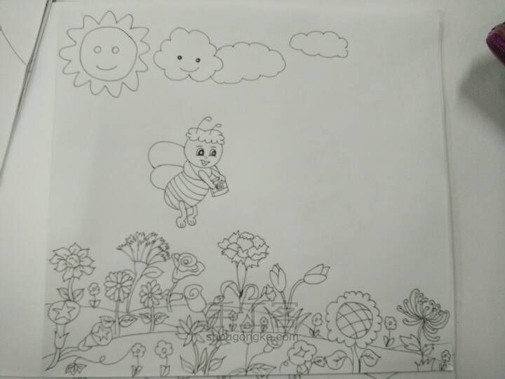 为孩子自制的绘本 《幸福的咔嚓声》 第4步
