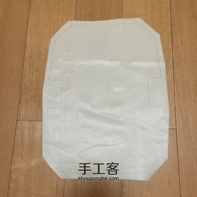 【蓝条寻手作】环球旅行地图包 第4步