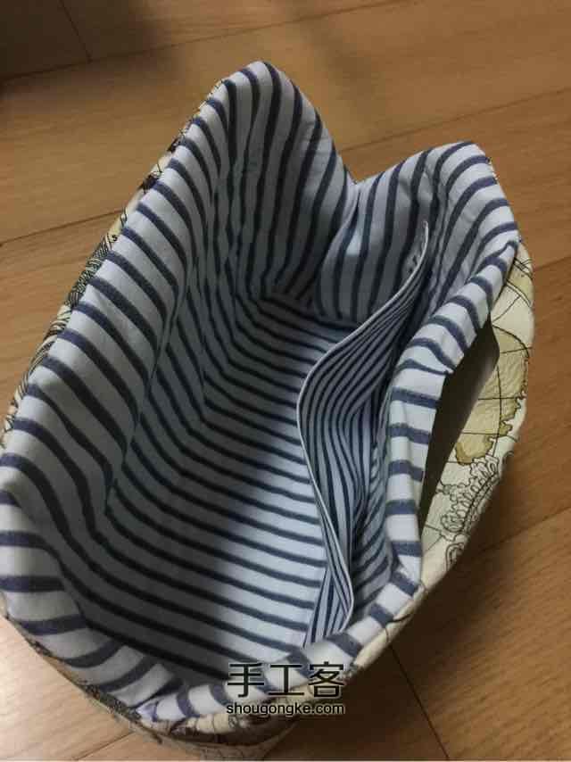 【蓝条寻手作】环球旅行地图包 第9步