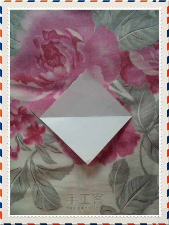 【折纸】信封 第3步