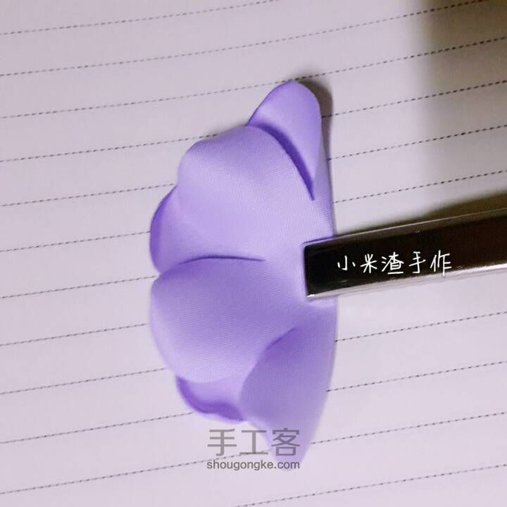 简单实用的花片烧花 第3步