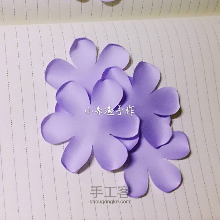 简单实用的花片烧花 第2步