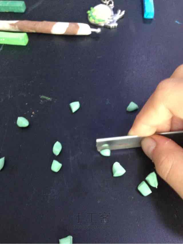 多肉钥匙扣 第3步