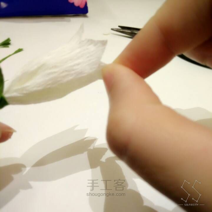 【纸艺花】铃兰花 第20步