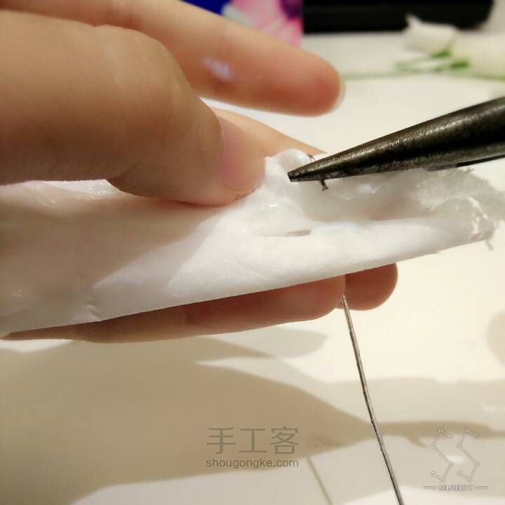 【纸艺花】铃兰花 第24步