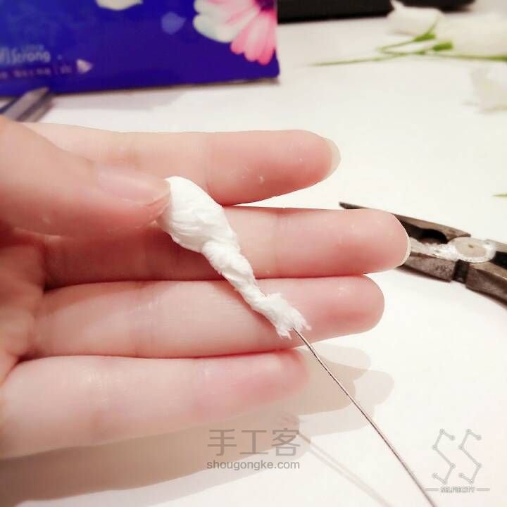 【纸艺花】铃兰花 第25步
