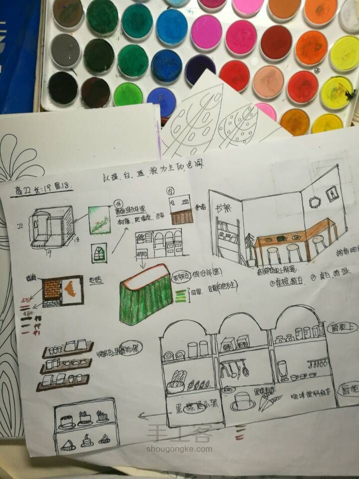 制作小屋 第1步