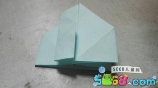 可爱的猫咪纸盒的折纸方法 折纸盒子教程图解 第8步