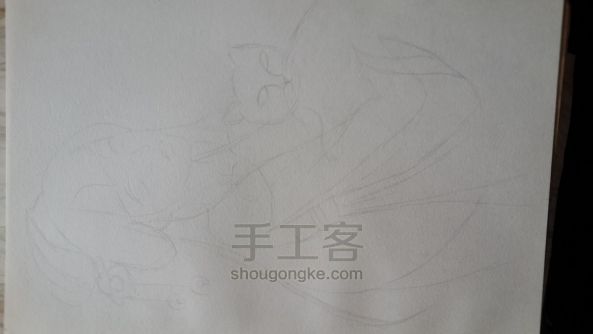 彩铅作画 第1步