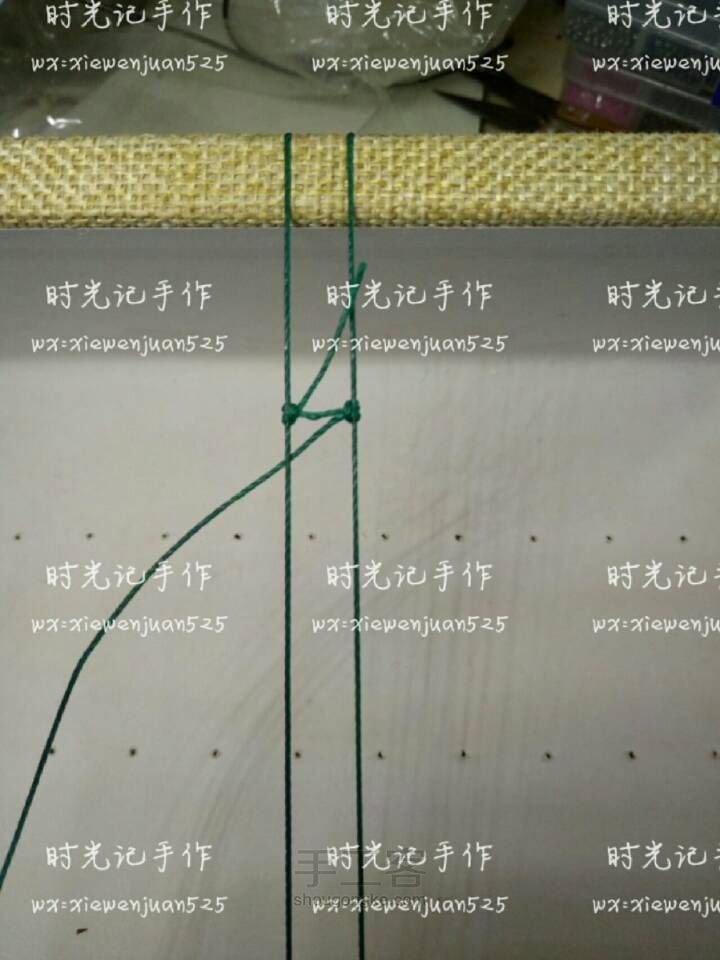 时光记水晶永生花项链1 第1步