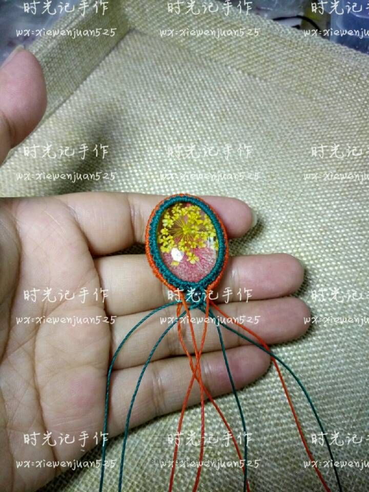 时光记水晶永生花项链1 第7步