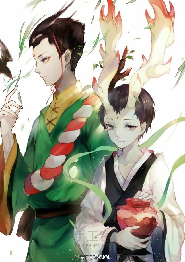 大鱼海棠——句芒鹿神向 第1步