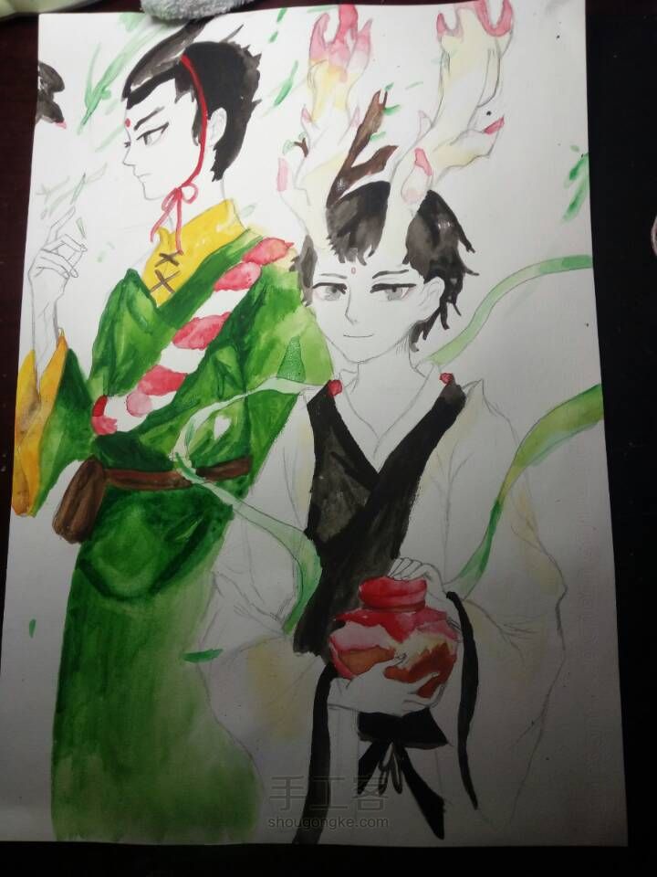 大鱼海棠——句芒鹿神向 第4步