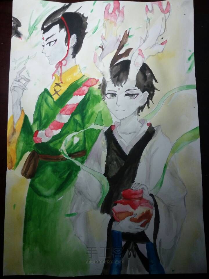 大鱼海棠——句芒鹿神向 第5步