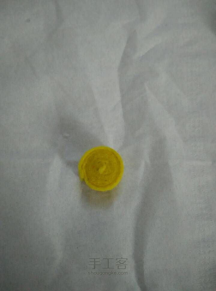 彩色太阳花发饰 第8步