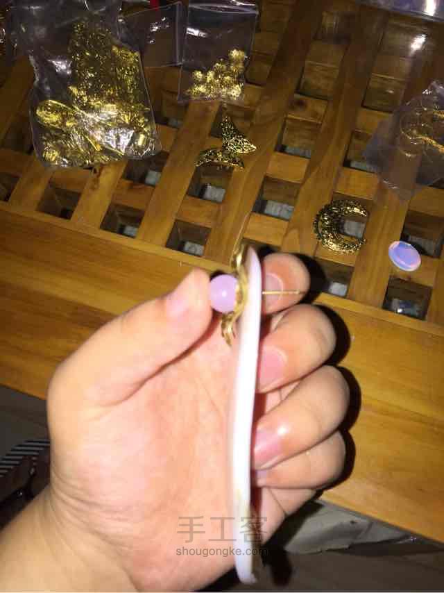 古风贝壳梳子发梳-简宁- 第3步