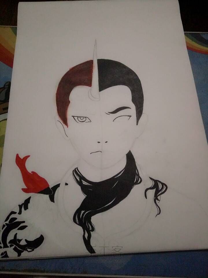 大鱼海棠（我真的好喜欢在半夜发教程😂😂） 第6步