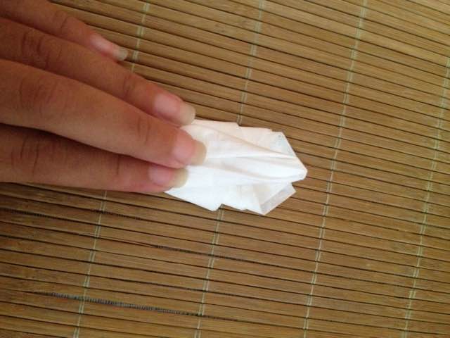 纸巾天鹅 第7步