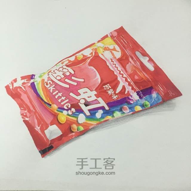 手绘 那些年的零食 四 彩虹糖 第9步