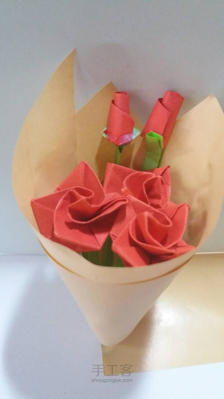 七夕快到了，送你们一捧玫瑰🌹 第18步