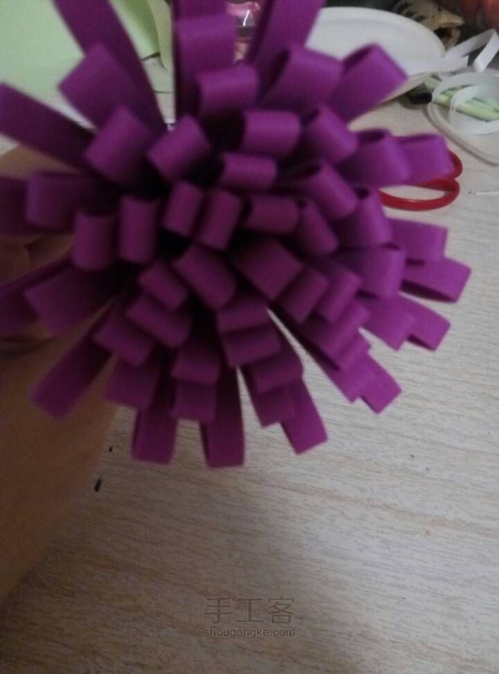 海绵菊花 第10步