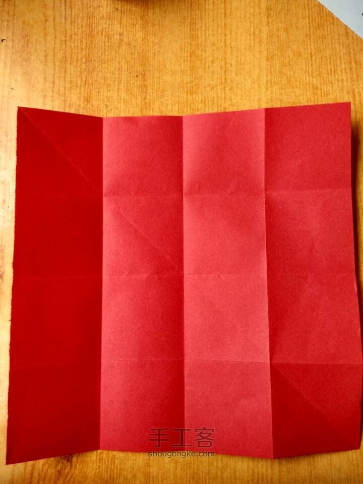 〔柏舟〕折纸收纳盒 第3步