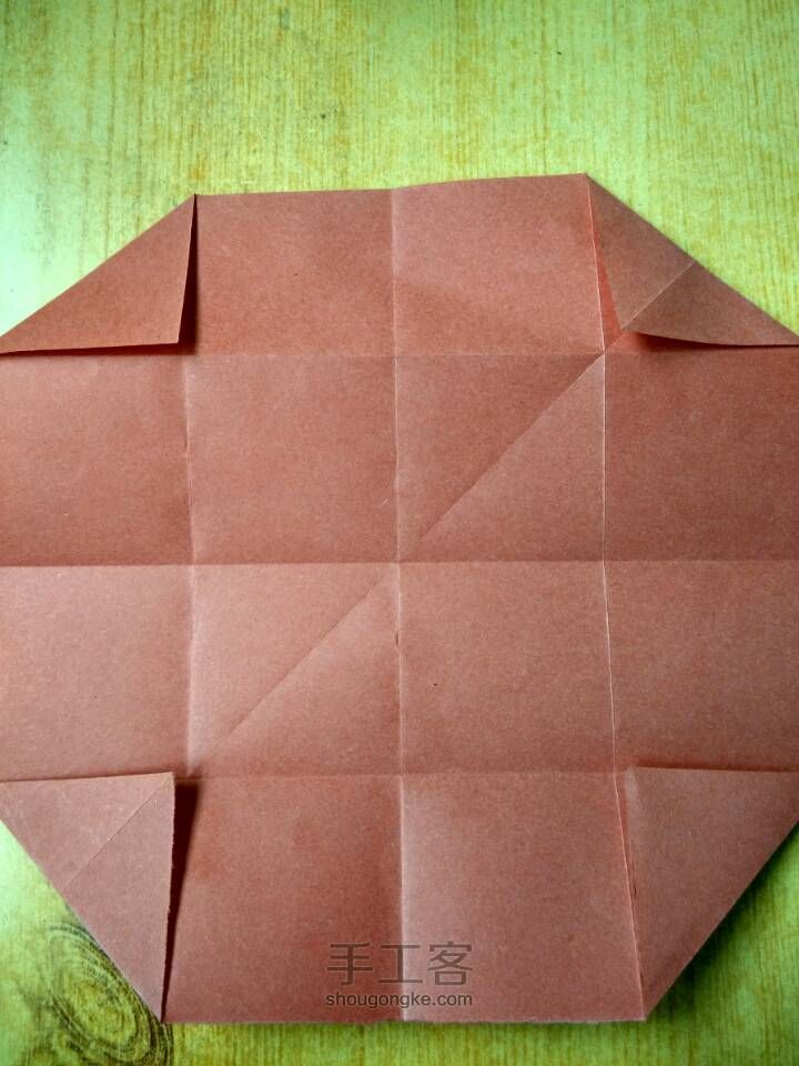 〔柏舟〕折纸收纳盒 第5步