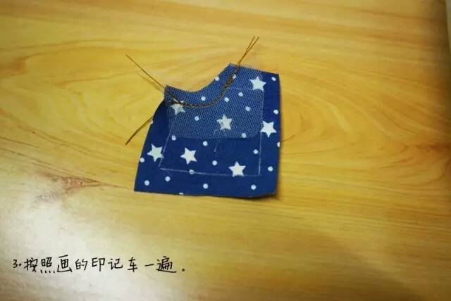 娃衣牛仔裙 第2步