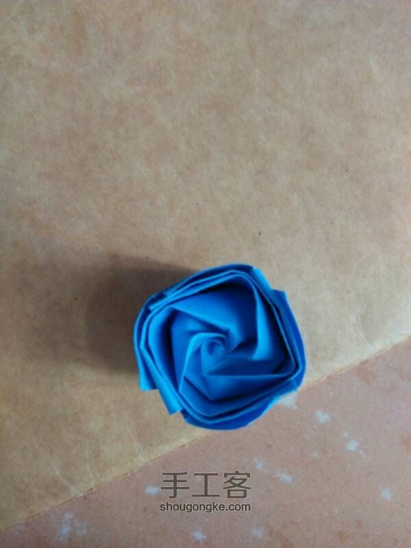 一款简单的纸玫瑰 第32步
