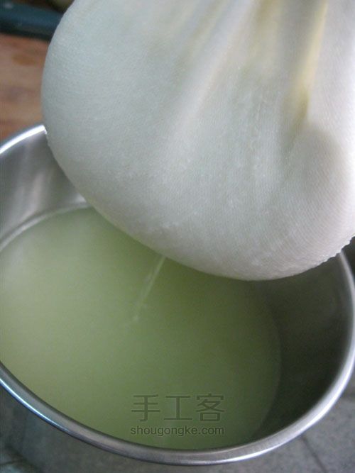 自制奶酪(转) 第4步