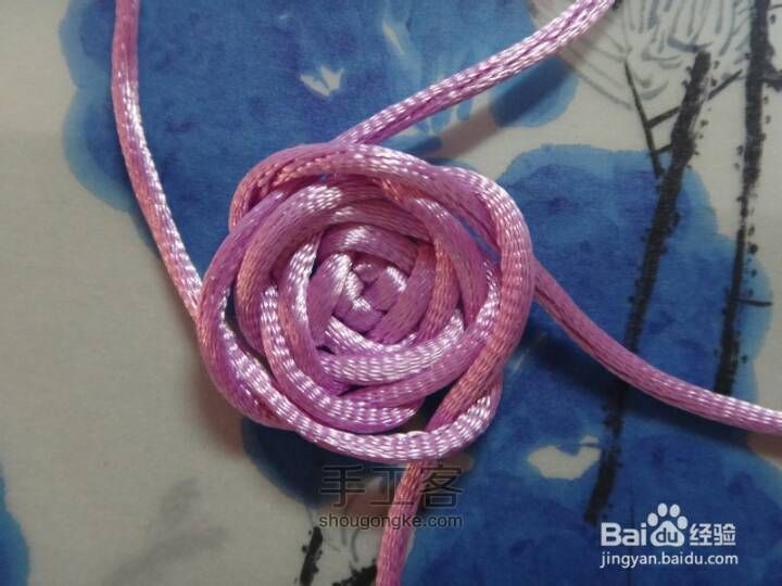 美丽的编织玫瑰(转) 第5步