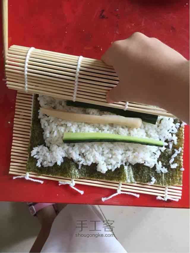 美味的寿司 第6步