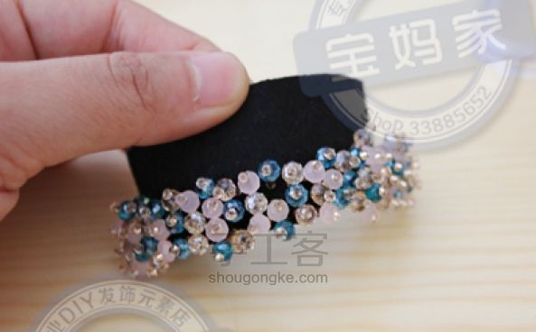 全手工水晶高档扭夹~~要的只是一点点耐心 第5步