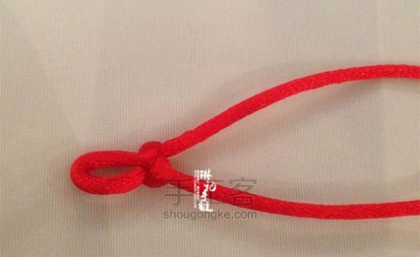琳记手链[锦簇]手绳材料包教程 第5步