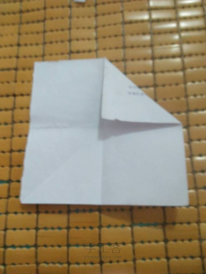 超简单的折纸盒子方法，可以用来放小首饰哦，赶快学起来吧 第3步