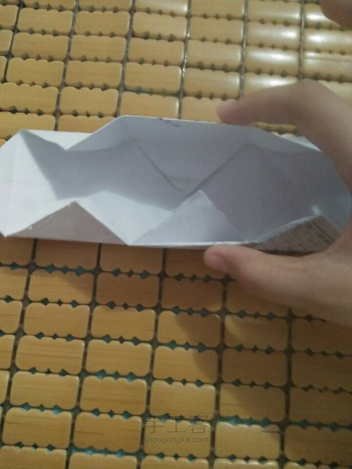 超简单的折纸盒子方法，可以用来放小首饰哦，赶快学起来吧 第10步