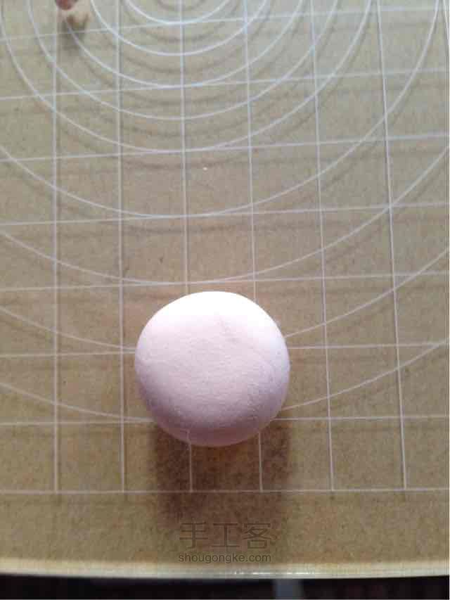 可爱粘土甜甜圈 第1步