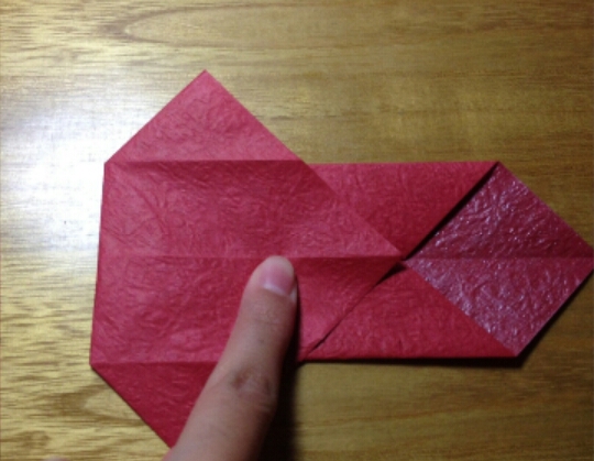 （转）【心型纸盒】－折纸教程（一） 第9步