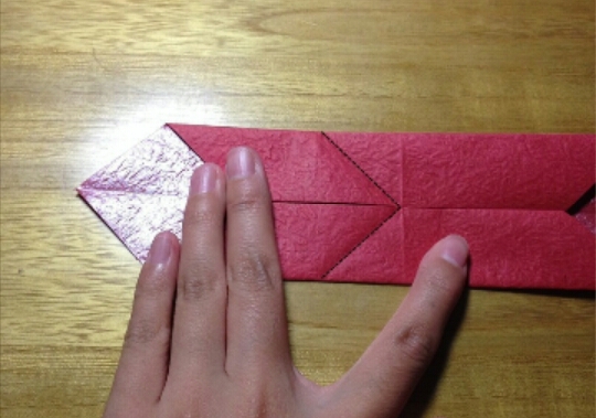 （转）【心型纸盒】－折纸教程（一） 第7步