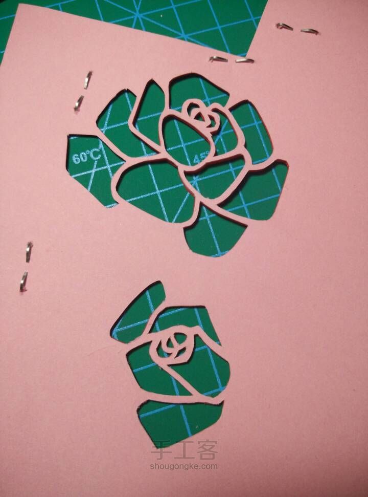玫瑰🌹~剪纸[原创] 第6步