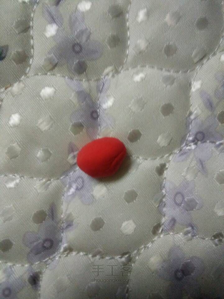 玫瑰花。 第2步