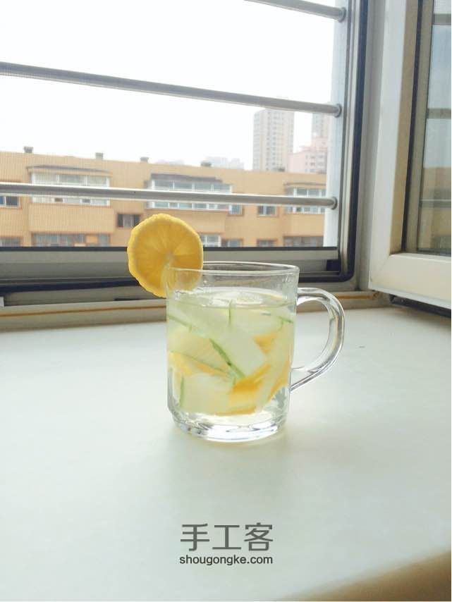 夏日解暑小清新黄瓜蜂蜜柠檬水🍃 第6步