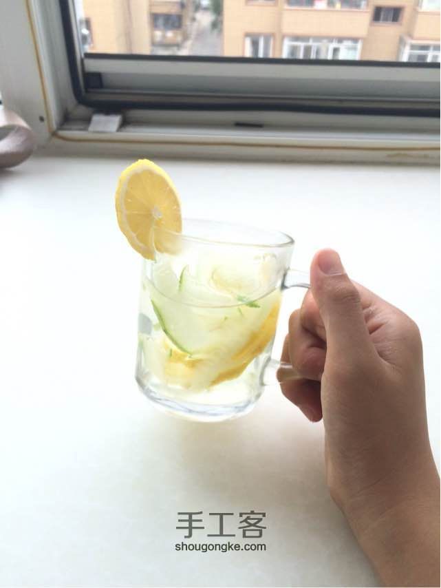 夏日解暑小清新黄瓜蜂蜜柠檬水🍃 第7步