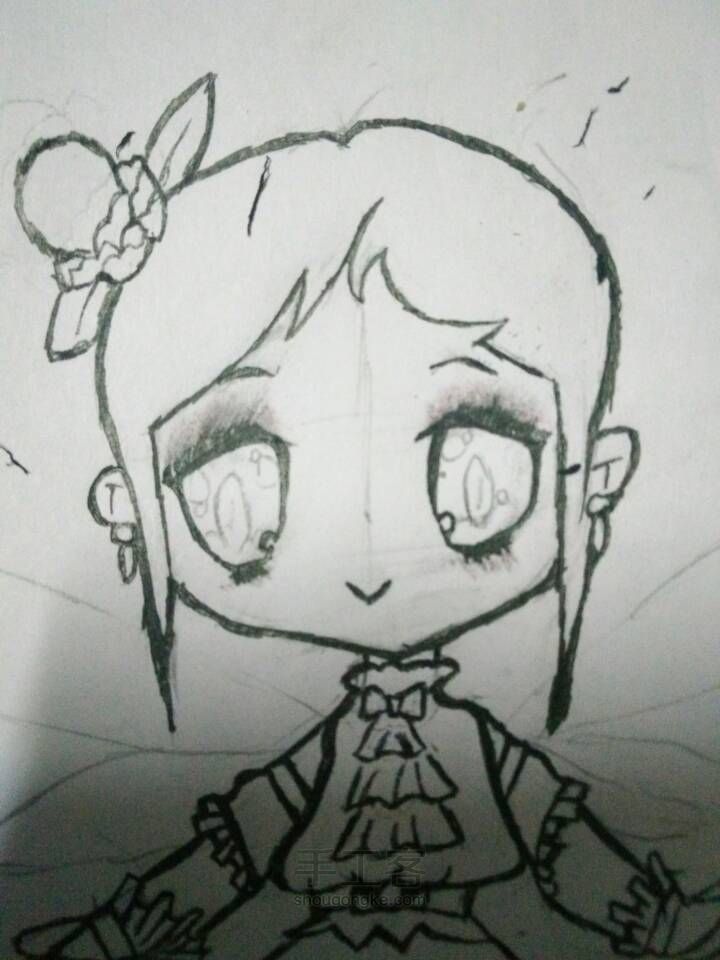 【樱桃手绘】精灵 第12步