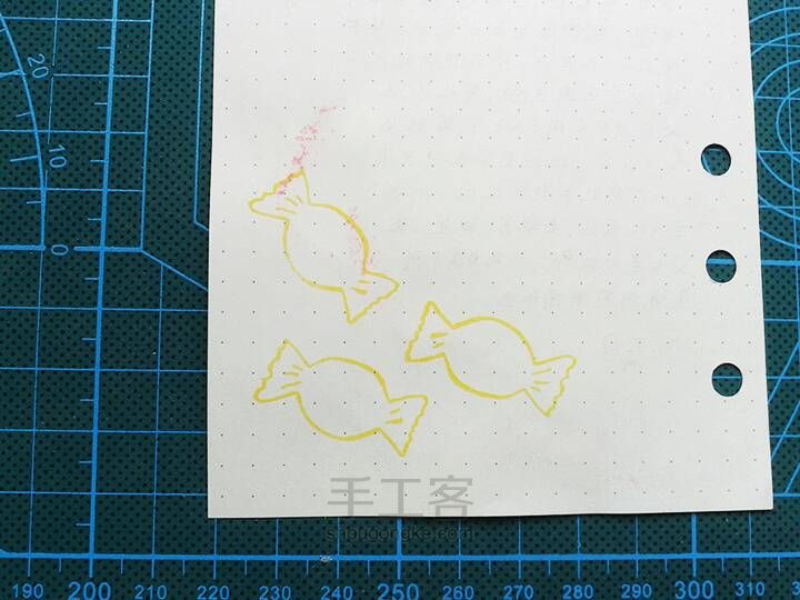 教你做小清新的手帐之橡皮章(印章)篇 第8步