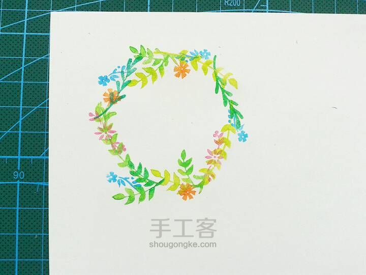 教你做小清新的手帐之橡皮章(印章)篇 第28步