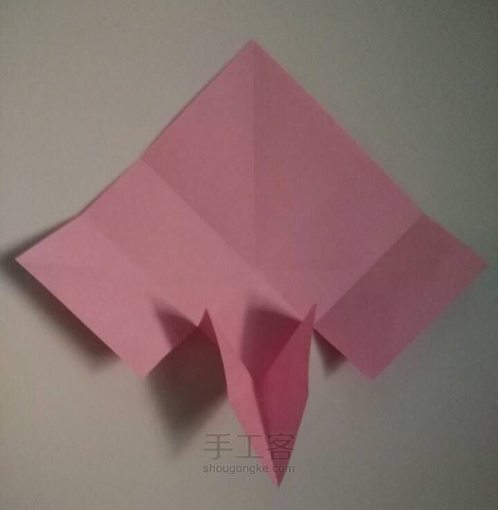 【小兔子信封】－折纸教程 第6步